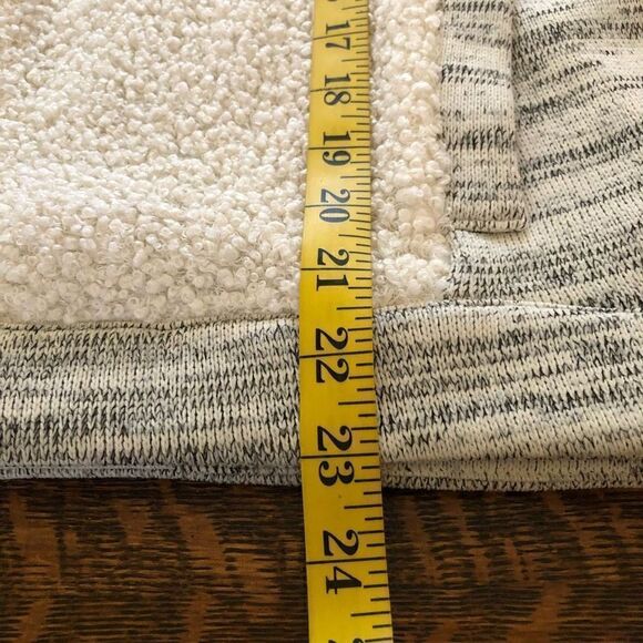 Anthropologie Saturday Sunday Moelleux Open Front Fleece Jacket Size S, Gorpcore - Picture 15 of 15